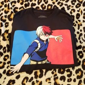 RESERVED Todoroki BNHA long sleeve tee